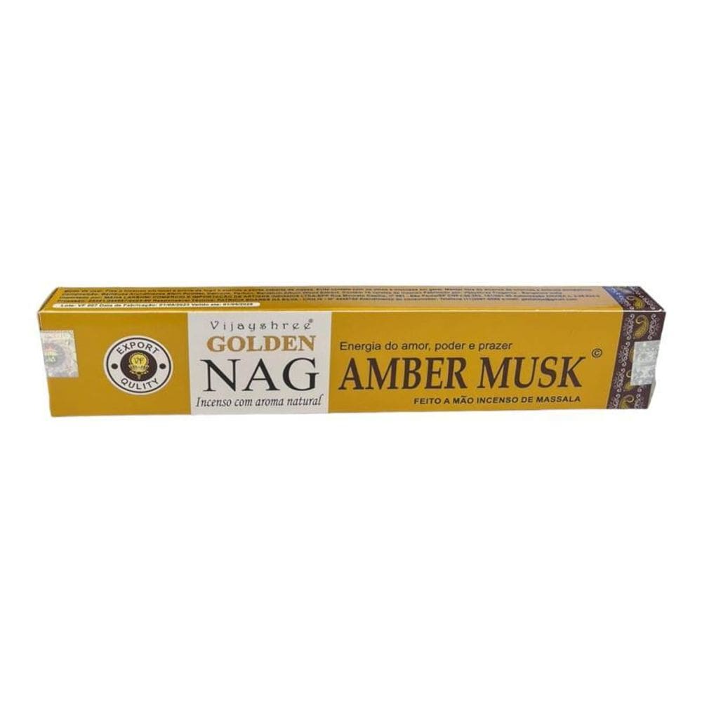 Incenso Massala Golden Nag Vareta Unidade- Selecione Aroma