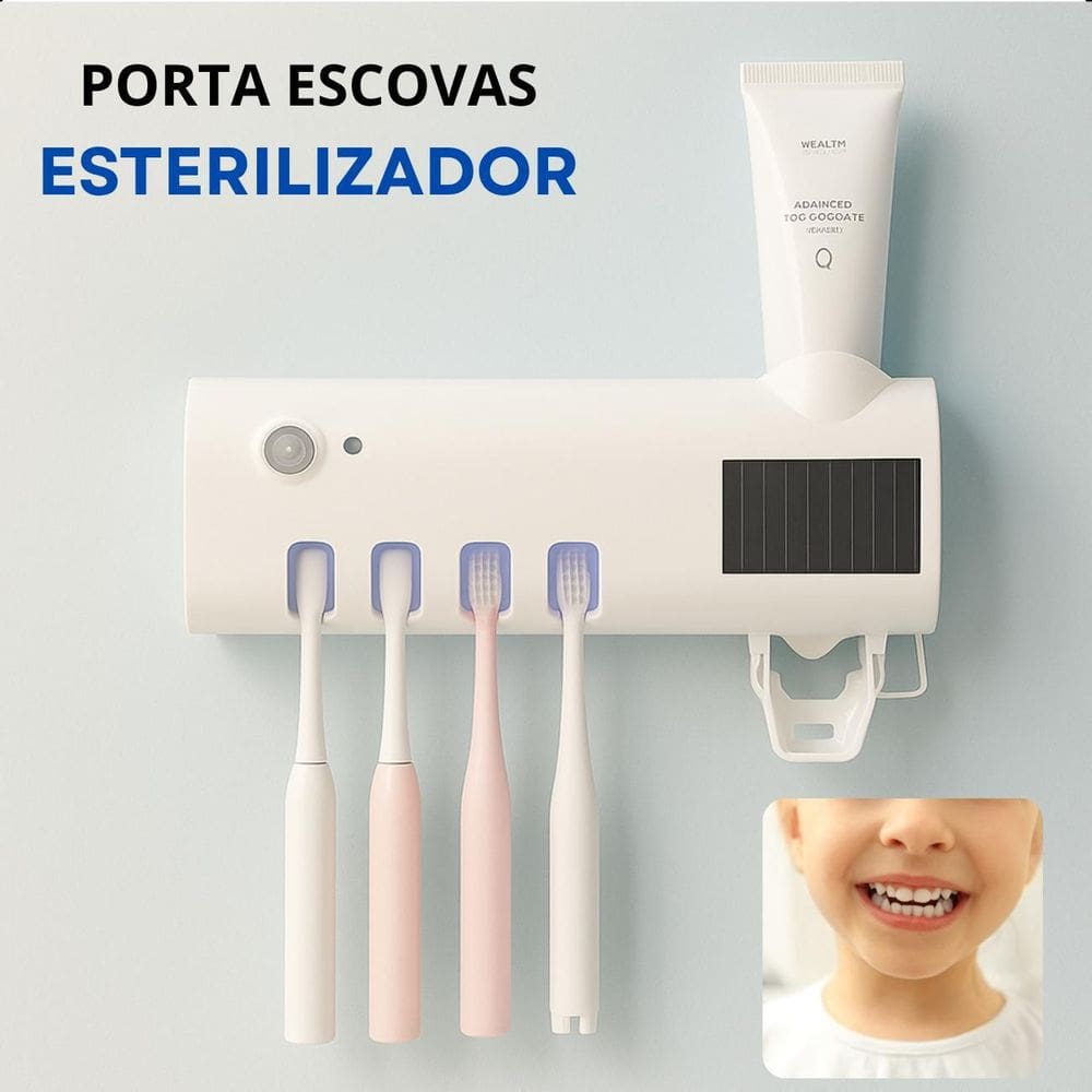 Dispenser Esterilizador De Escovas Usb