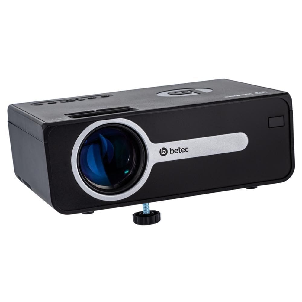 Mini Projetor Portátil Led Betec Bt850 2100 Lumens Hd Nativo