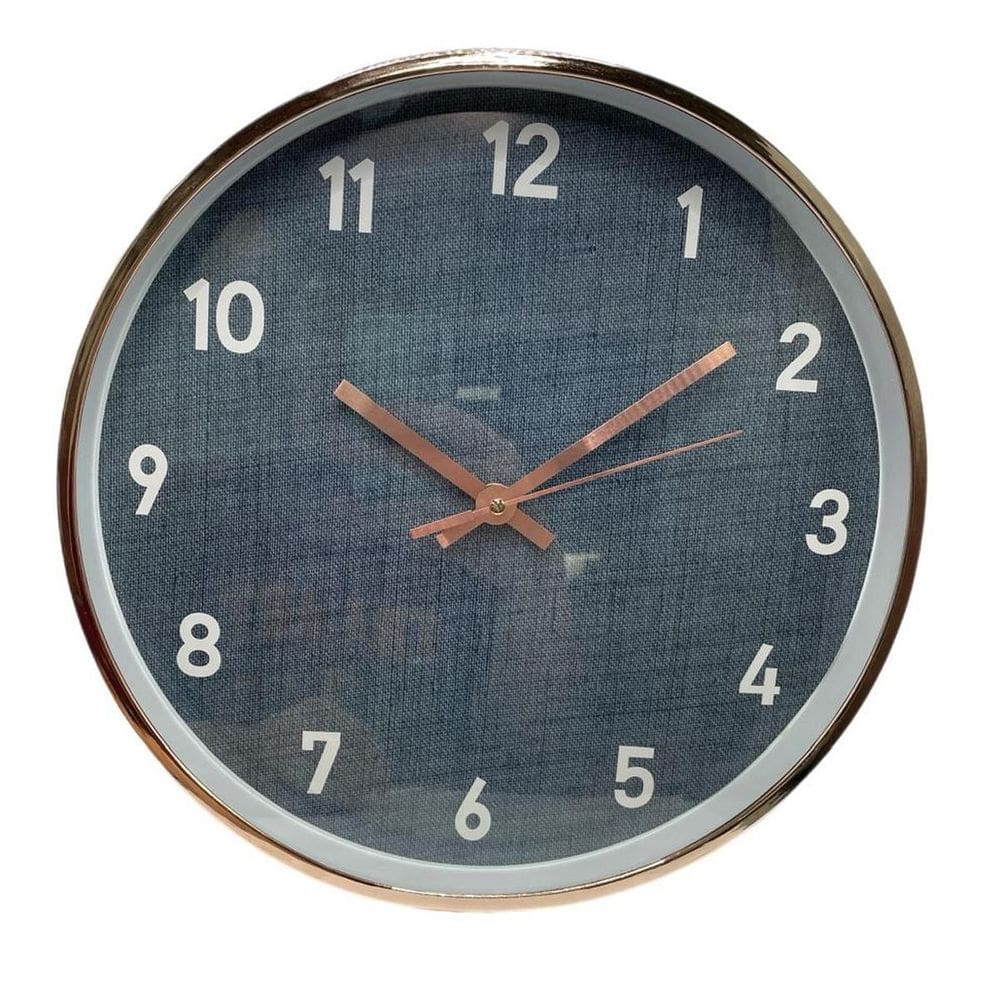 Relógio De Parede Decorativo 30Cm Silencioso Grande