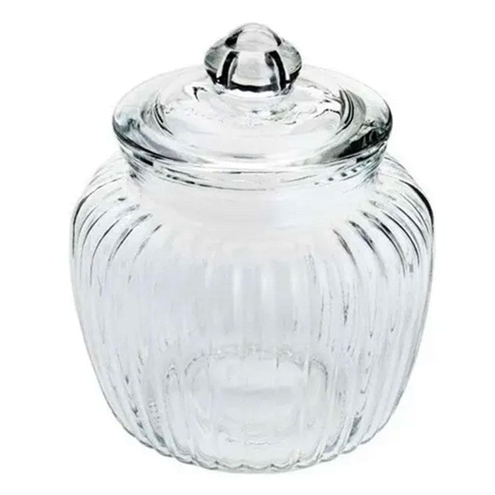 Porta Condimento De Vidro Cozinha Bala Bolacha 650Ml