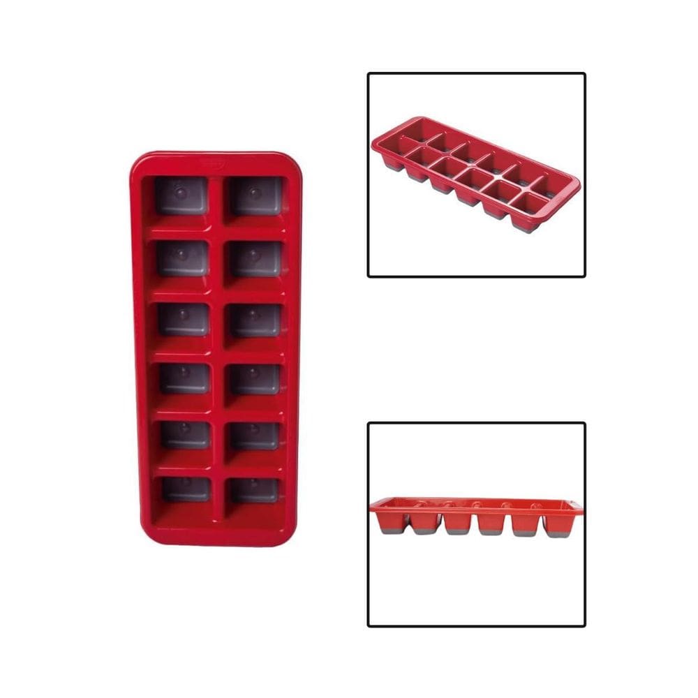 Forma De Gelo Com Fundo De Borracha