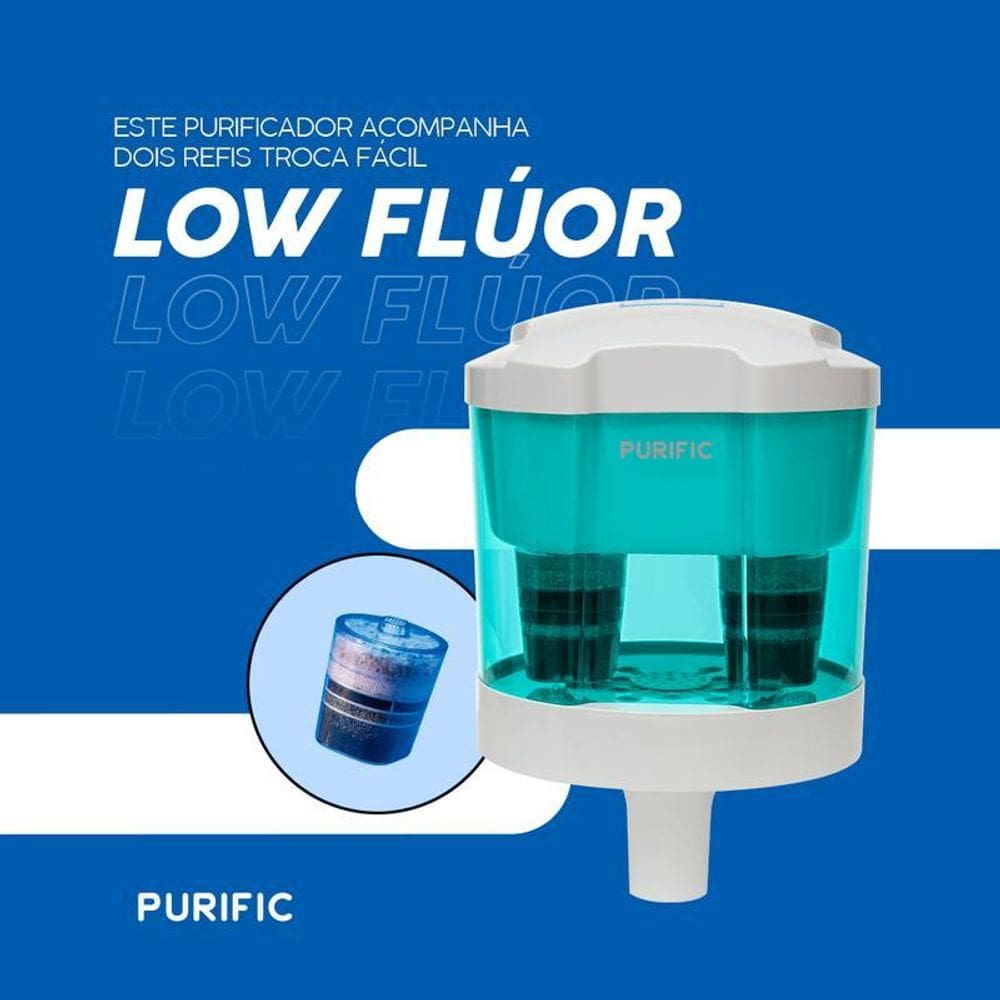 Purific Verde Para Bebedouro Refil Low Flúor