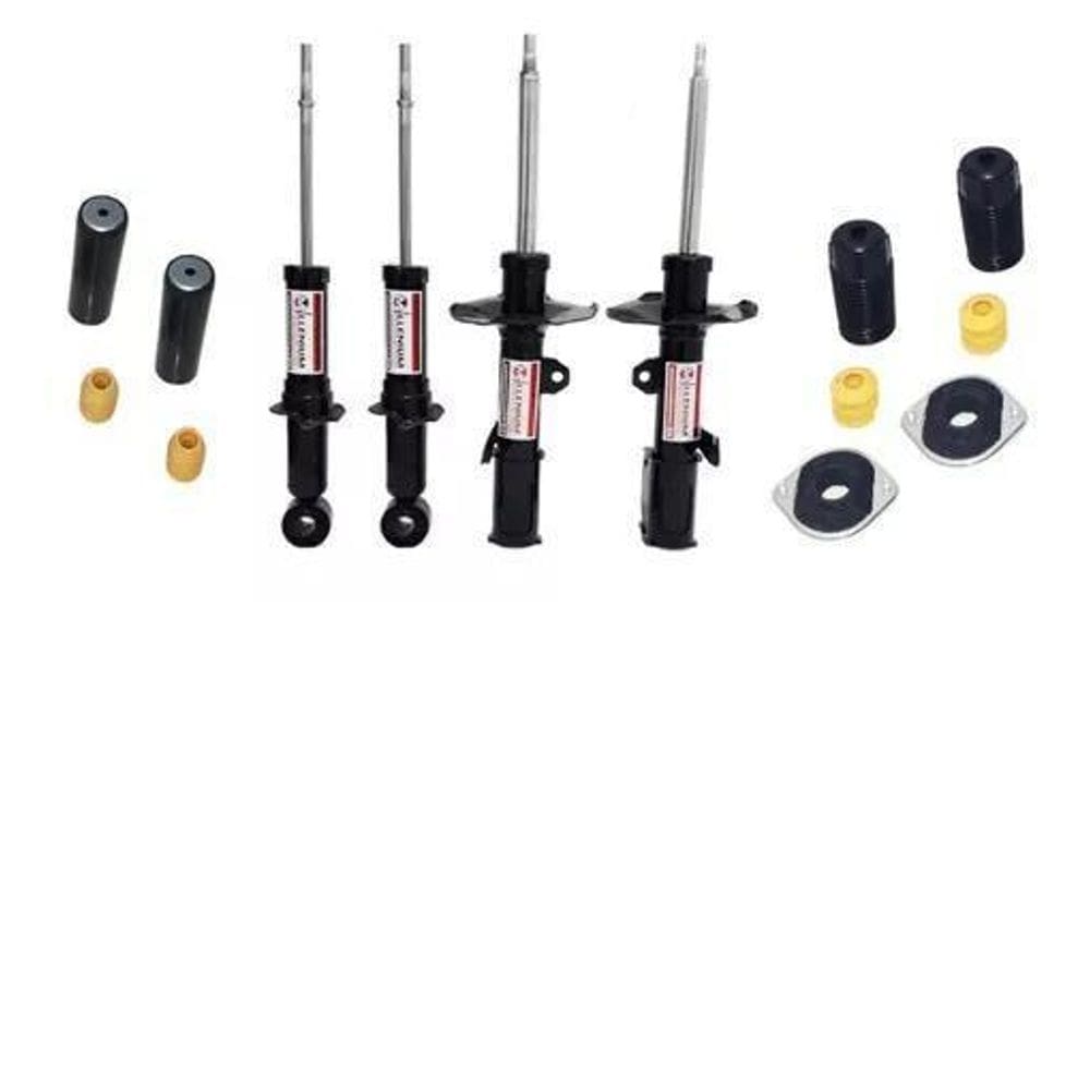 4 Amortecedor + 4 Kit Batente Polo Moderno/ Fox/ Space Fox