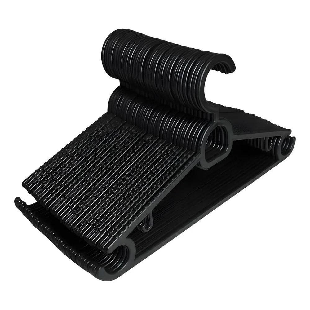 Cabides Pretos Para  Reforçado Camisa Calça Roupas Ki