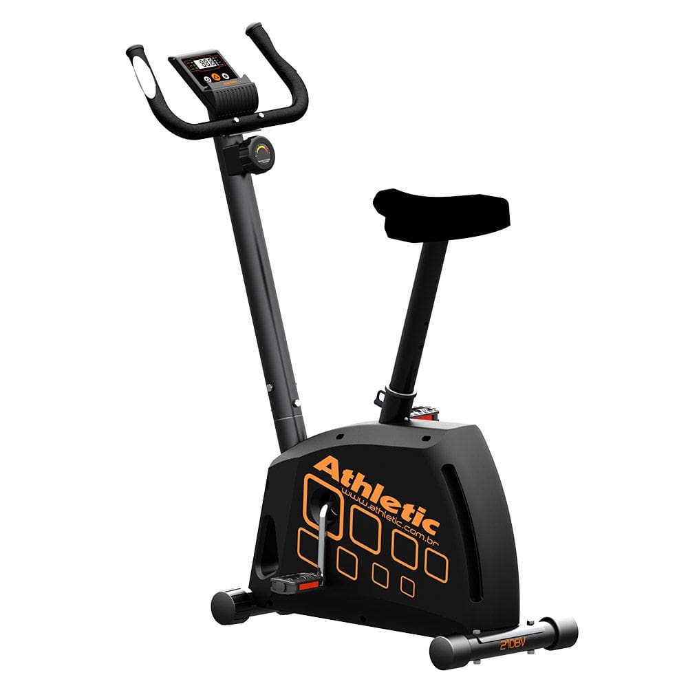 Bicicleta Ergométrica Athletic Performance 210BV 150kg 8 Níveis com Monitor Banco com 5 Níveis