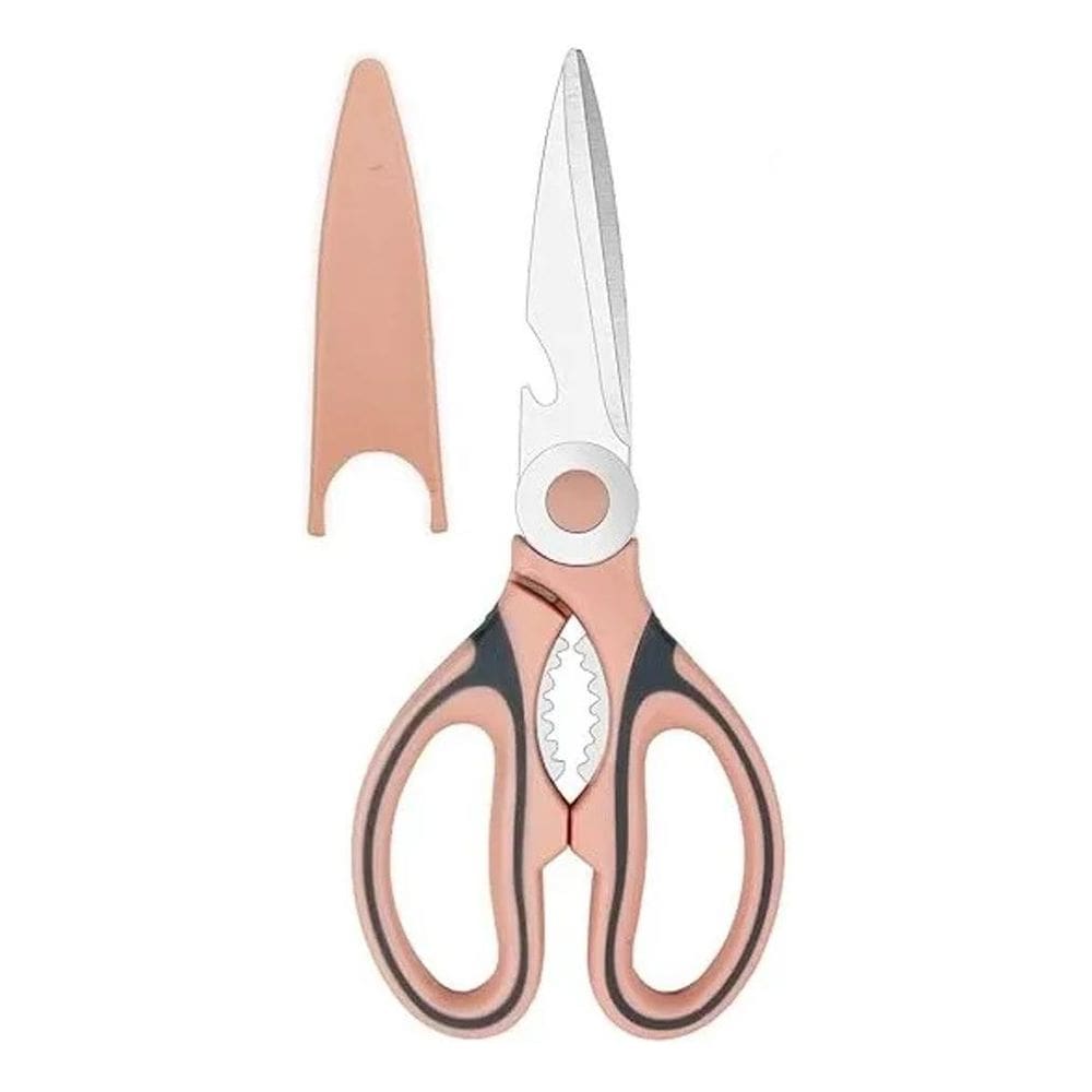 Tesoura De Cozinha Cortar Alimentos Multifuncional Faca