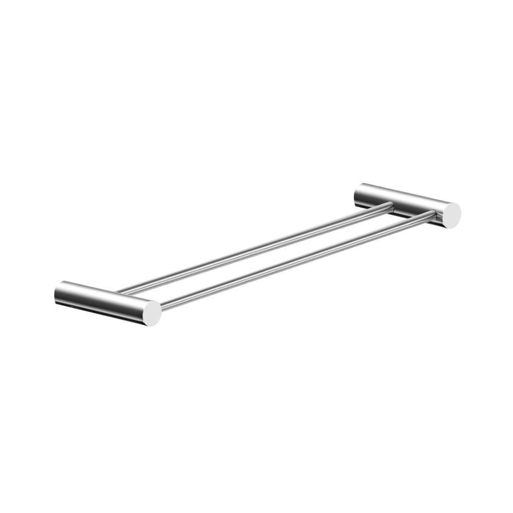 Porta Toalha Toalheiro Duplo Rosto Para Banheiro Alto Brilho Orion 40cm