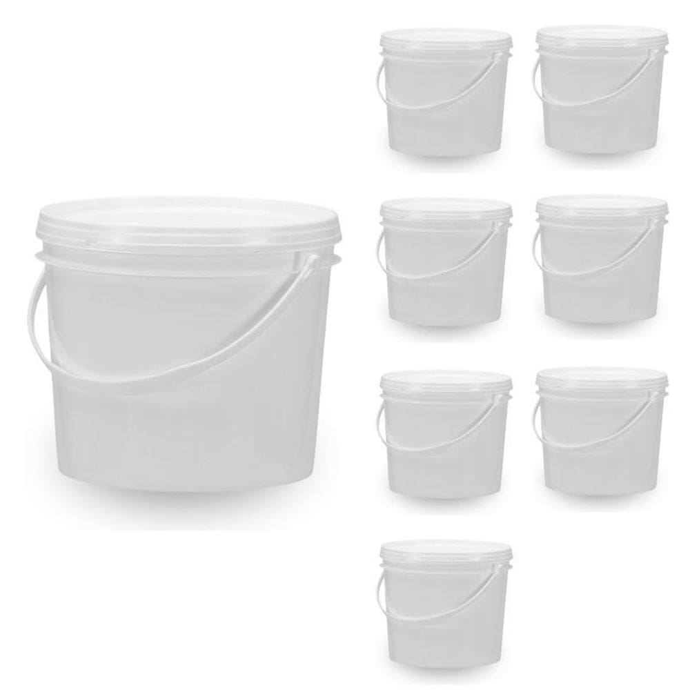 Baldes Plasticos Nastripack 7 Pçs