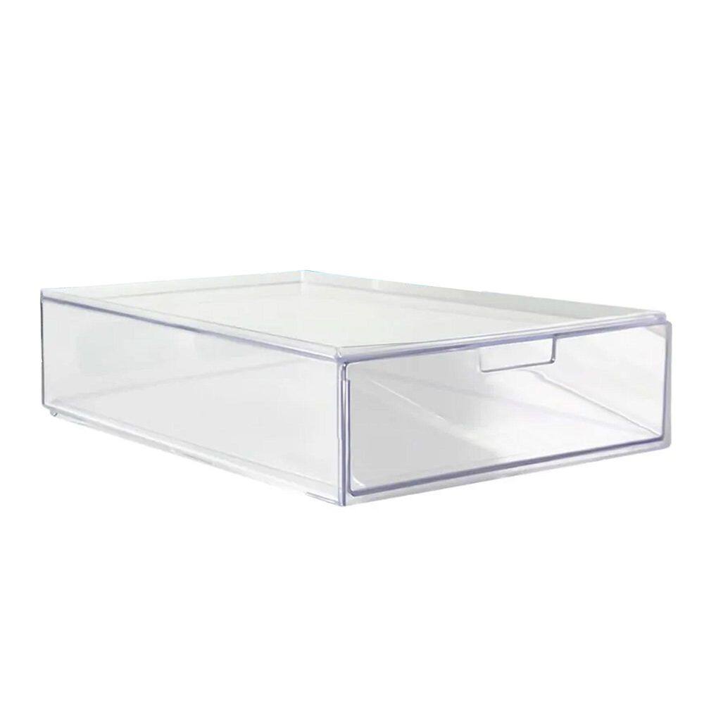 Organizador Gaveta Divisória Roupa Calçado Acrilico