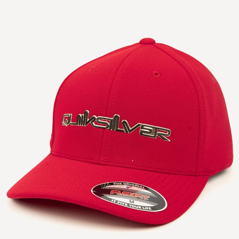 Boné Quiksilver Aba Curva Outline Omni SM26 Red