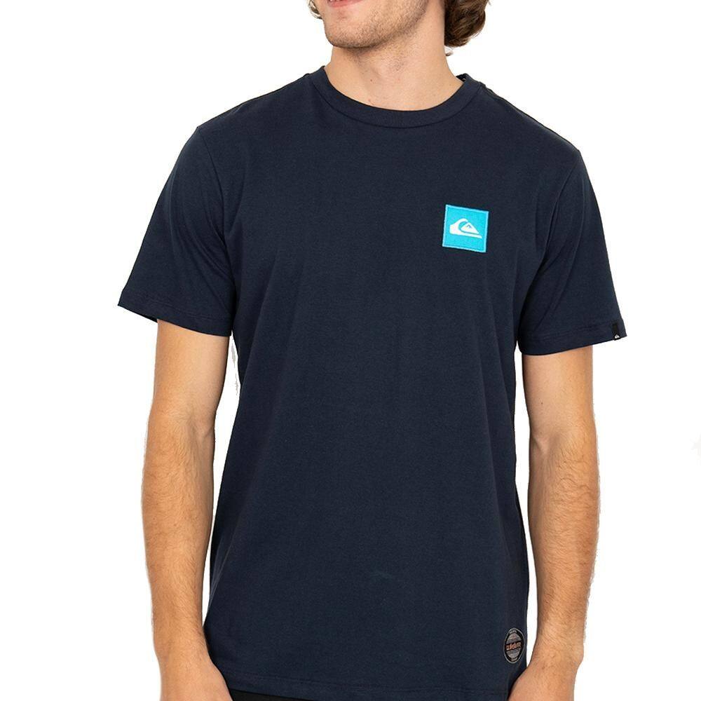 Camiseta Quiksilver Emb Square PS SM26 Masculina Marinho