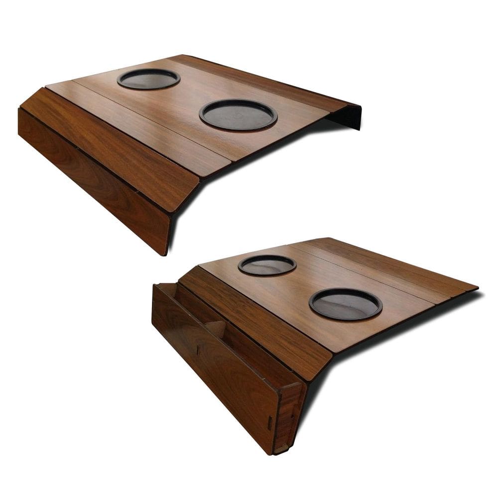 Esteira Porta Controle + Esteira Bandeja Porta Copos De Sofá