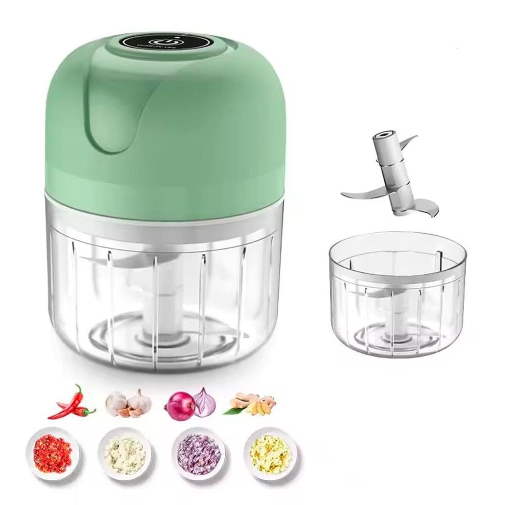 Processador Mini Alimentos Usb Compacto Para Cozinha Ágil