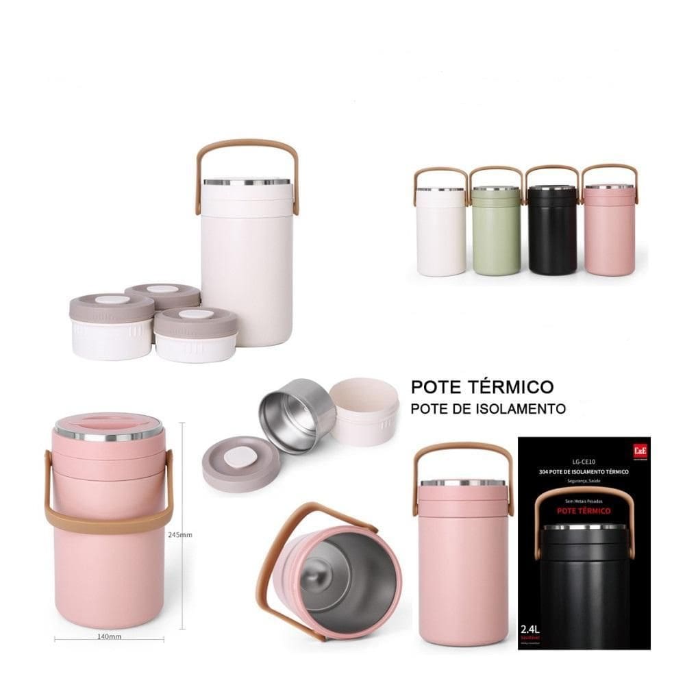 Pote Térmico De Isolamento Branco-Ce10