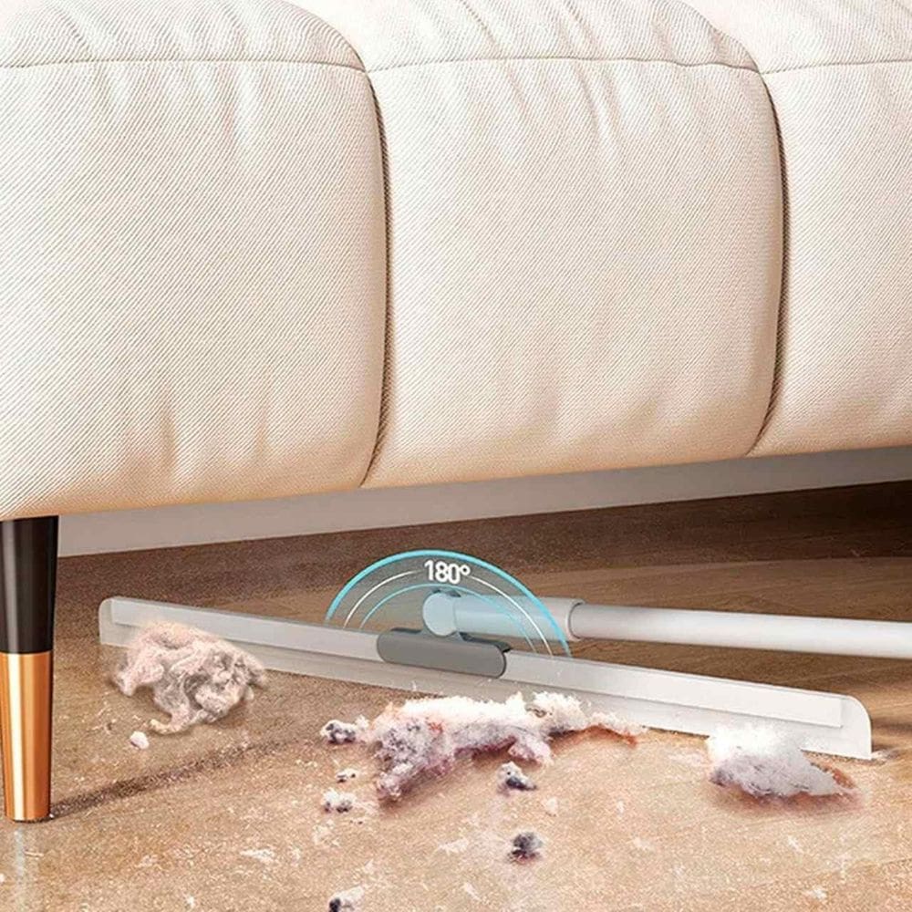 Super Kit 2 Rodos Silicone Estrutural Esfregão Vassoura Cabo