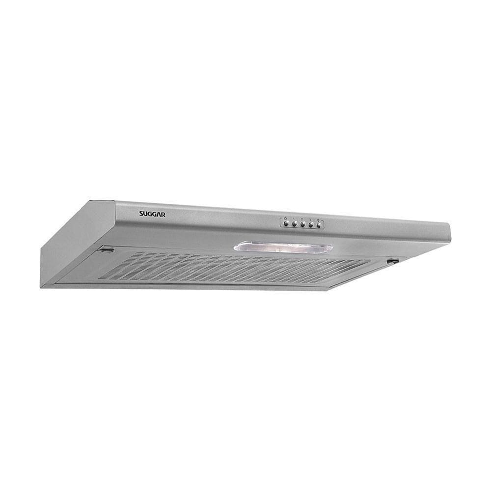 Depurador de Ar Suggar Slim 60cm 105w 3 Velocidades Prata 127V DI601PR