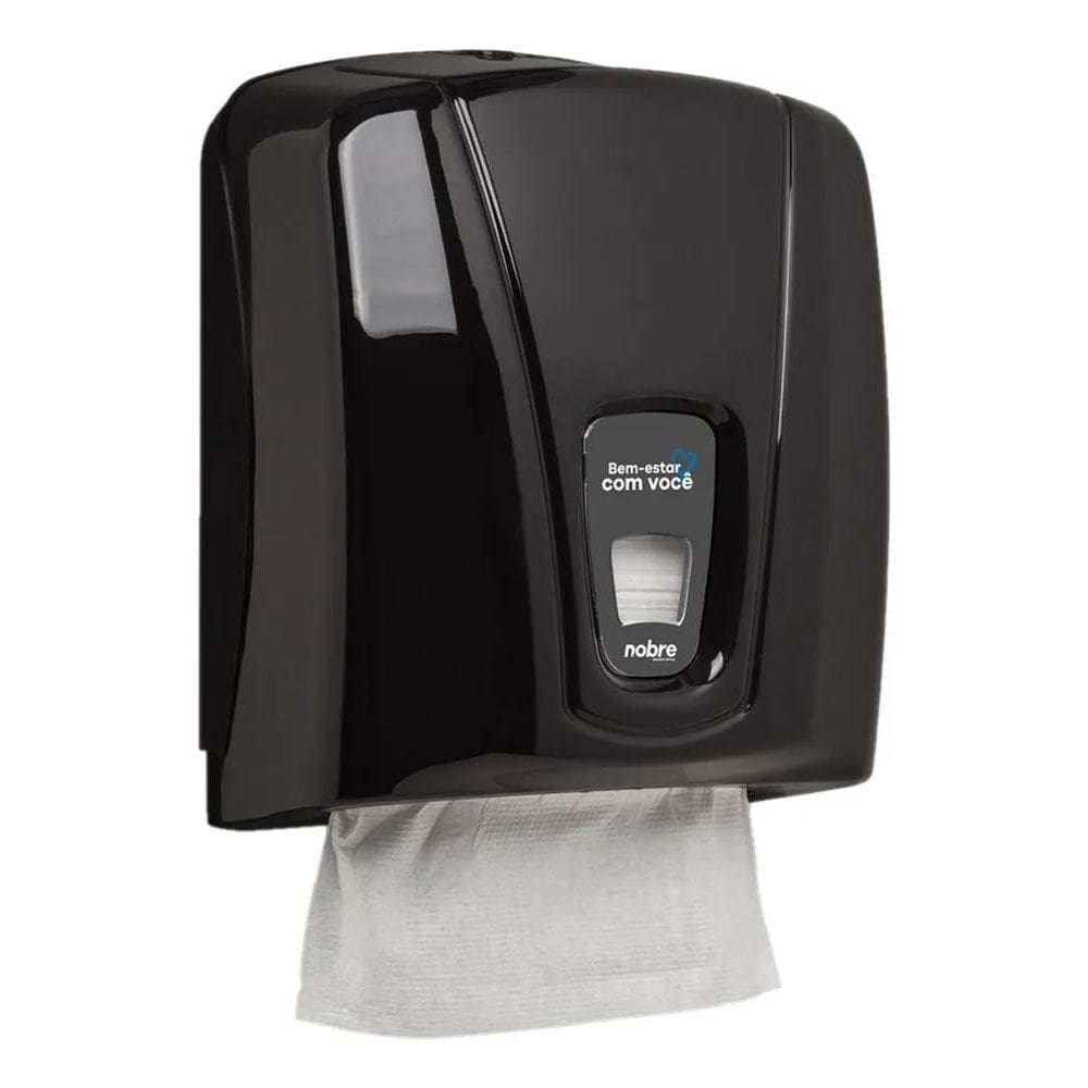 3X Dispensador Para Papel Toalha Inter Preto - Nobre City