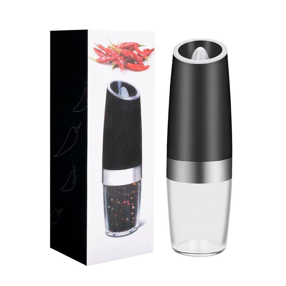 Moedor Elétrico Ajustável Para Pimenta Sal E Grãos Grosso