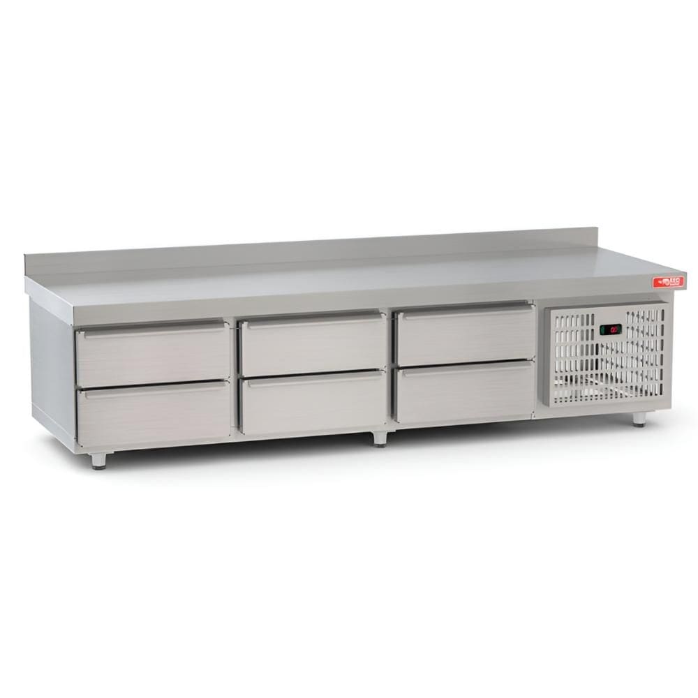 Balcao Refrigerador De Base Brg-20 6 Gavetas 220V - Red Chameleon