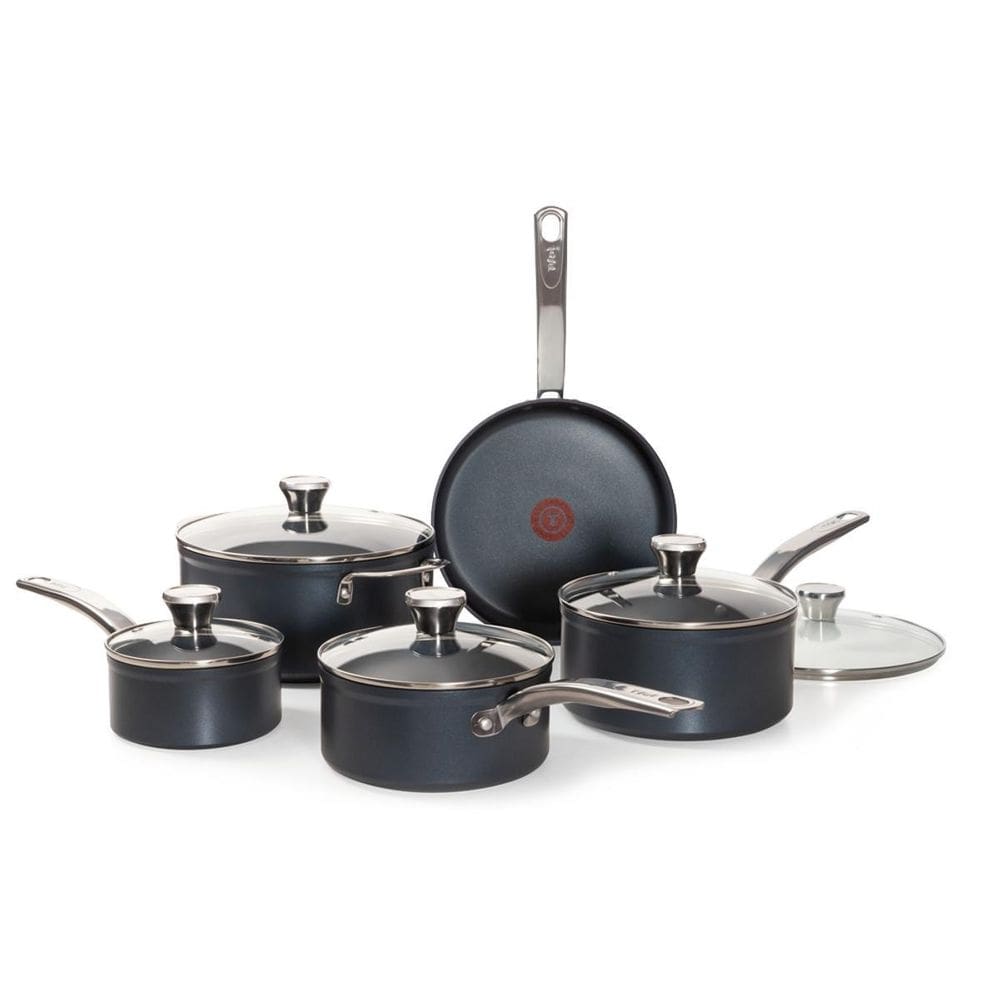 Jogo De Panelas Rochedo Revestimento Ceramico 5 Peças Azul