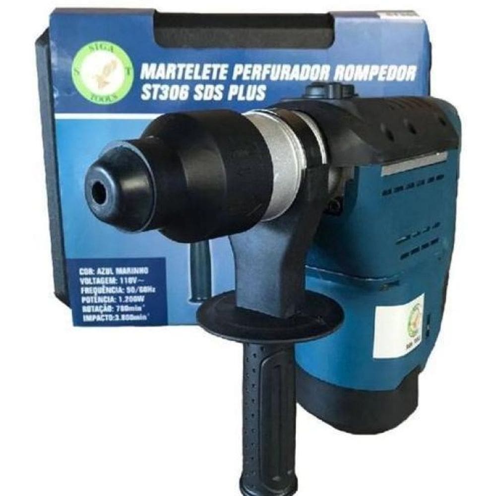 Martelete 110V Rompedor E Furadeira 7Kg