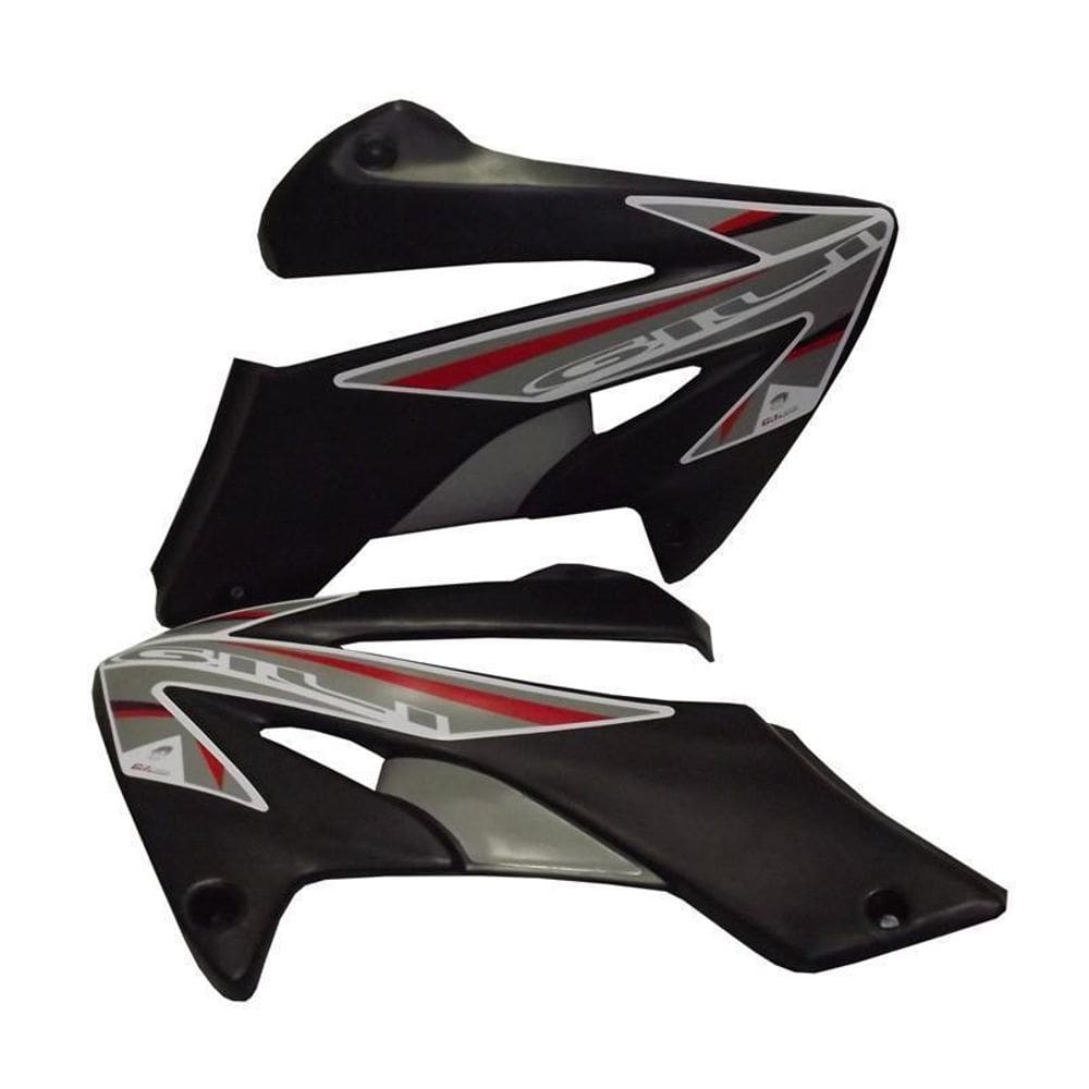 Par de Aletas XR 250 Tornado 2006/2007 Off Road - Preto