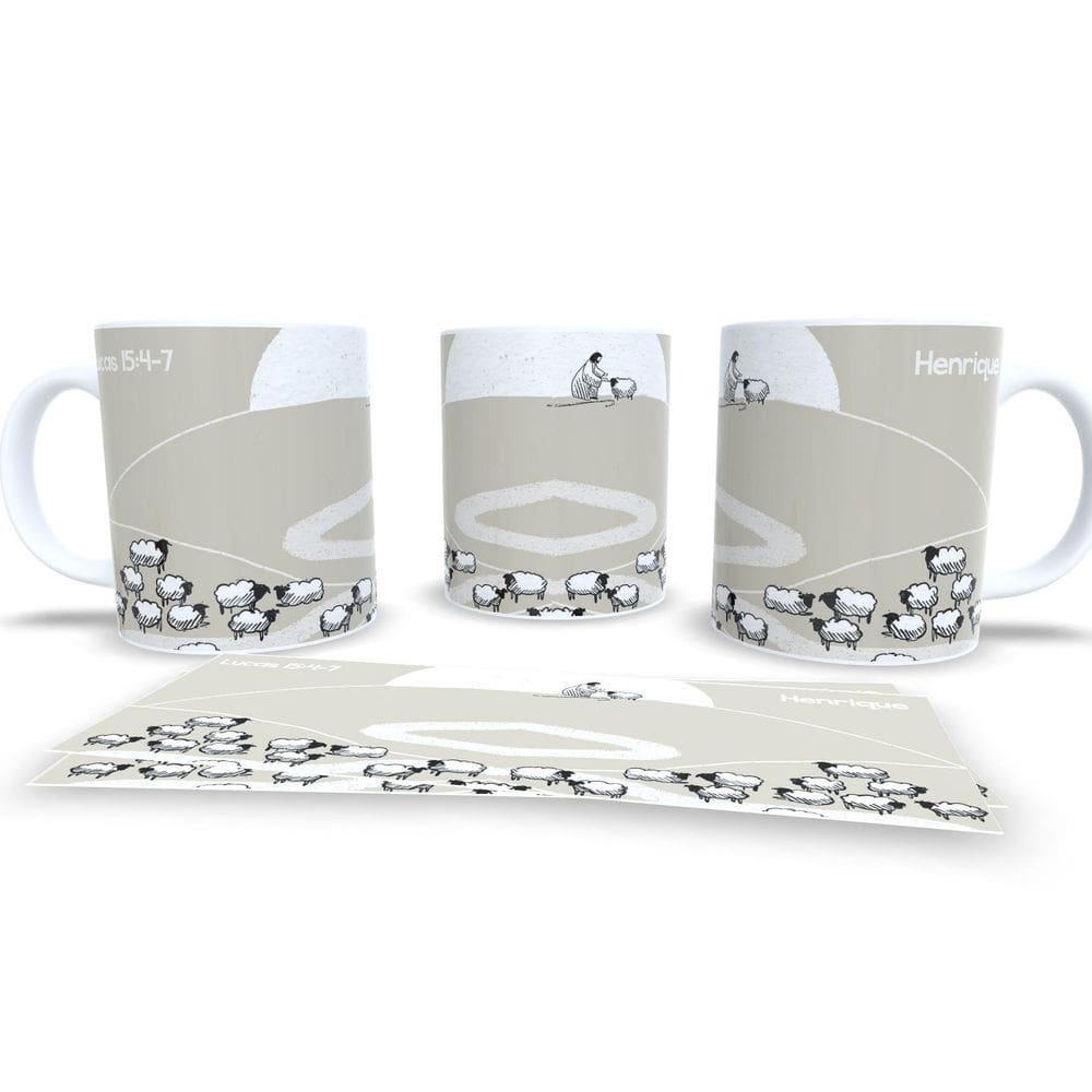 Caneca Gospel Versículo Bíblico Porcelana