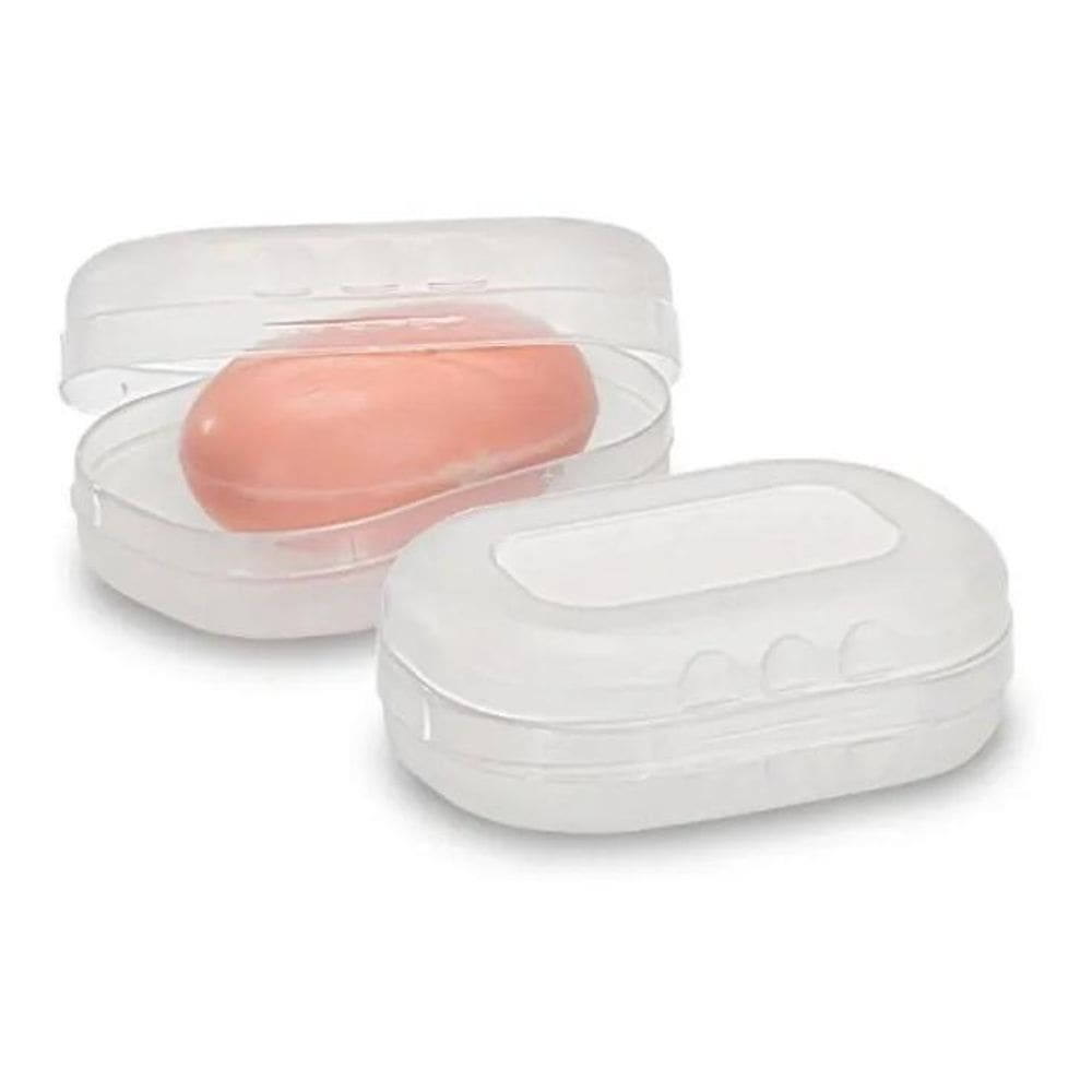 2X Jogo De Saboneteira Banheiro 2 Peças Porta Sabonete Viage