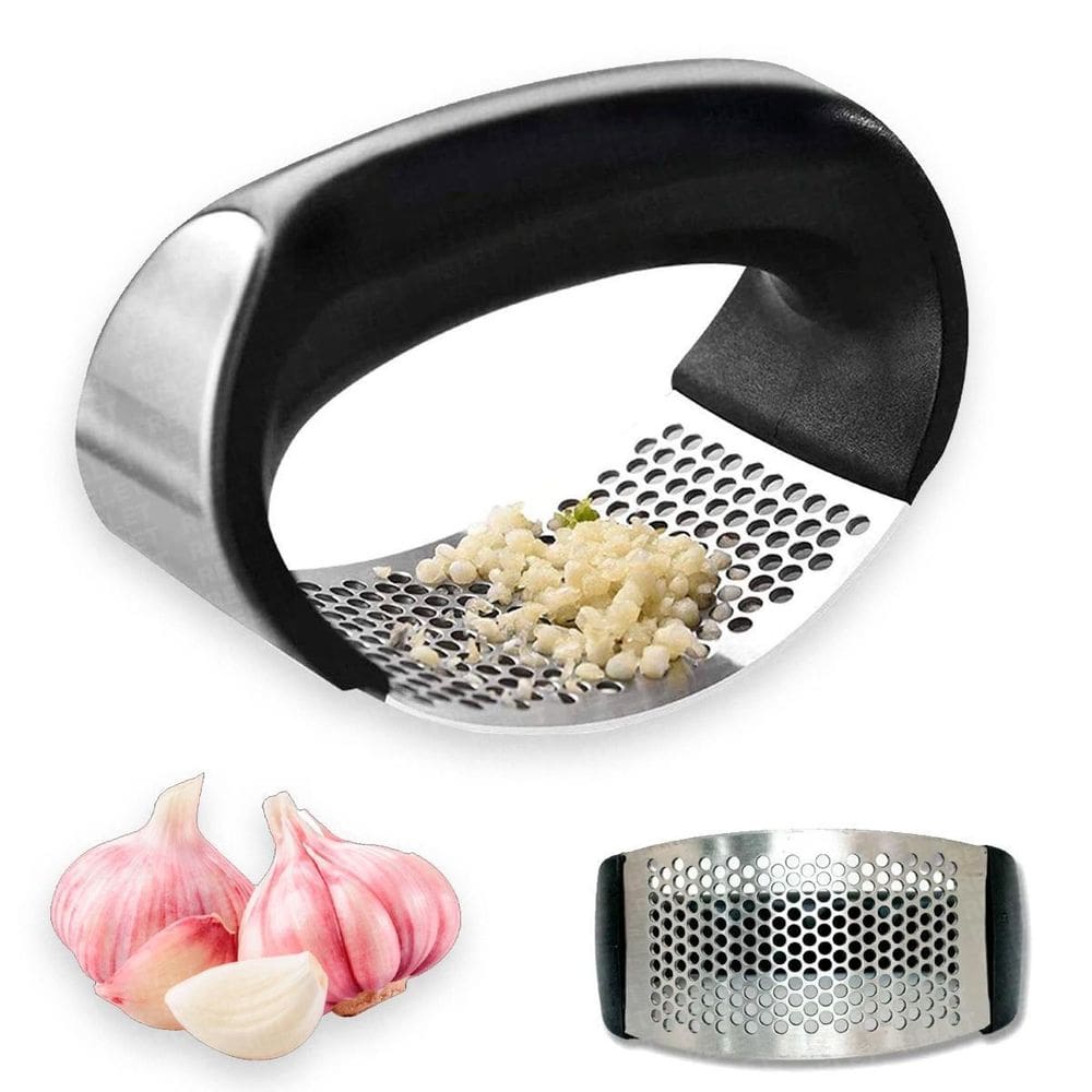Espremedor De Alho Para Cozinha Amassador Triturador Inox