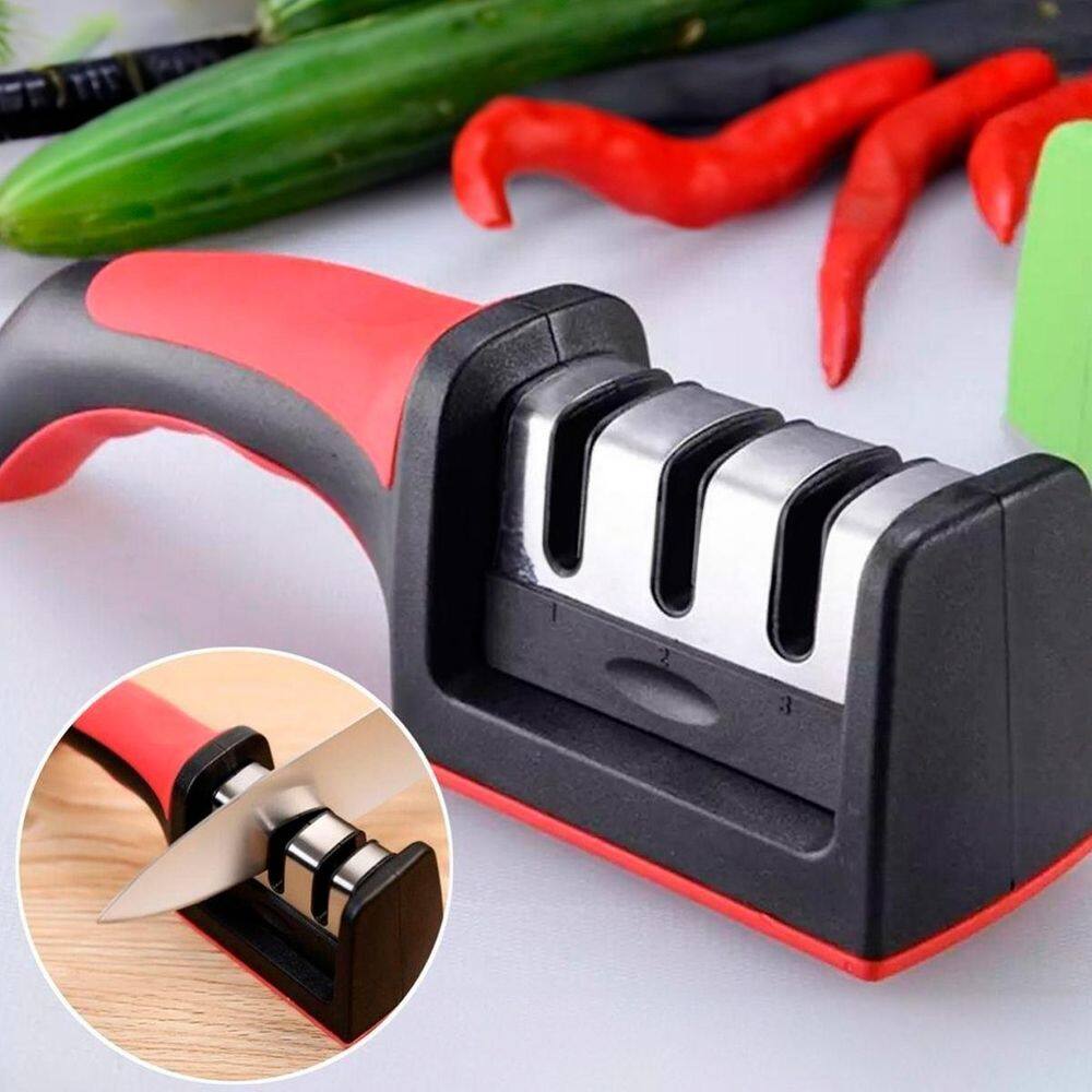 Amolador Afiador De Faca Cozinha Corte Perfeito