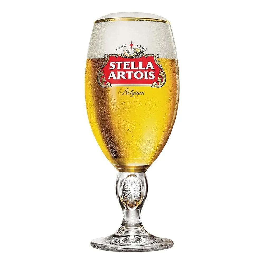 Taça Stella Artois Belgium, Taça De Vidro, Ruvolo 315Ml