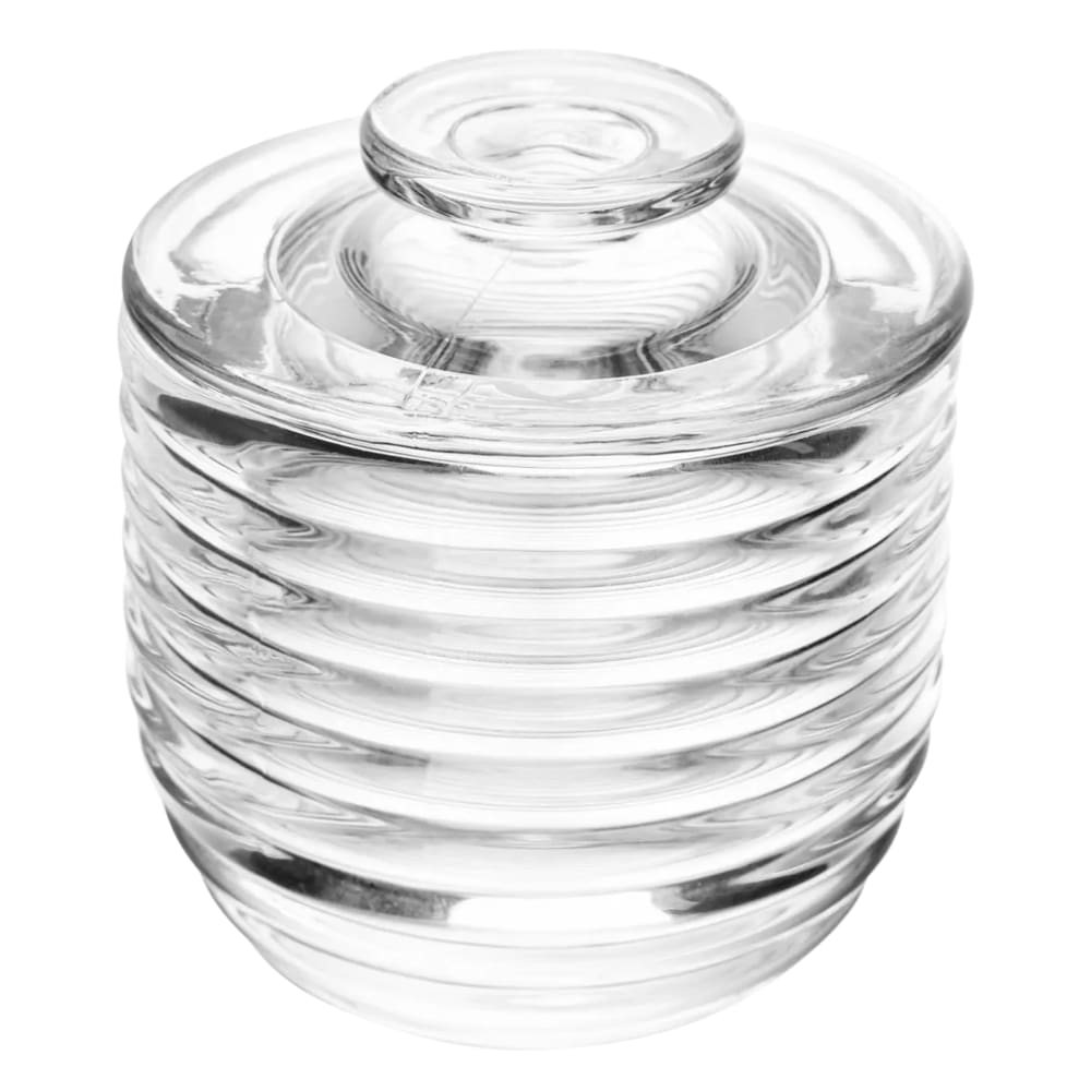 Manteigueira Francesa de Vidro Colmeia 350ml Lyor