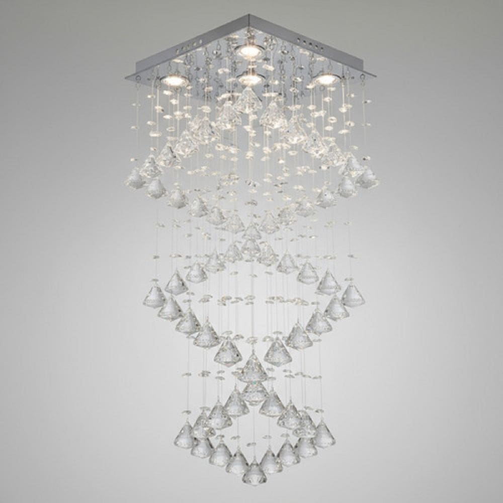 Lustre Para Sala, Quarto, Cozinha, Sala De Jantar,base 30x30
