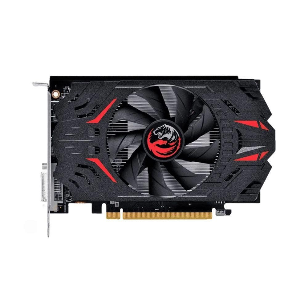 Pl de Video RX 550 4GB Pcyes DDR5 128 Bits Projeto Edge Preto (PVEX5504GBDF)