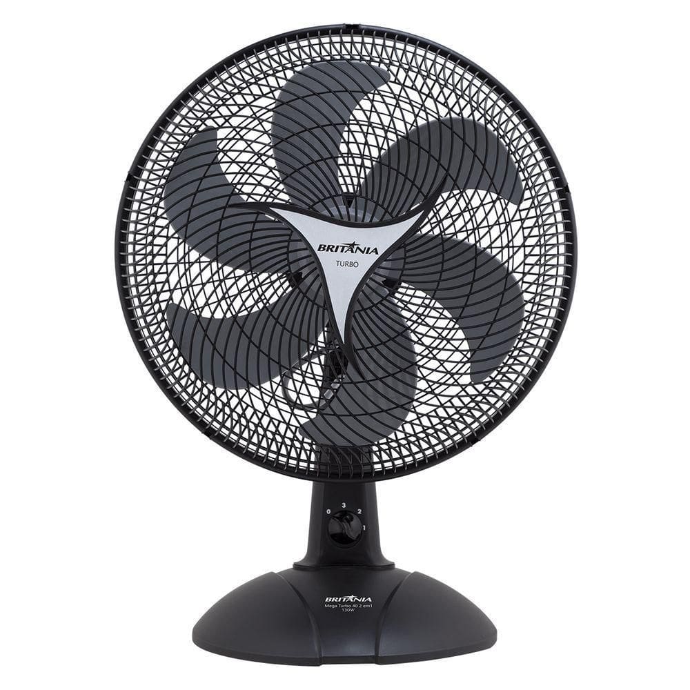 Ventilador Britânia Turbo 40 Six 135w - 2 Em 1 220V