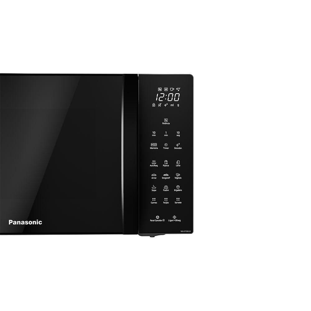 Microondas Panasonic Dupla Refeição 34L Black | Extra