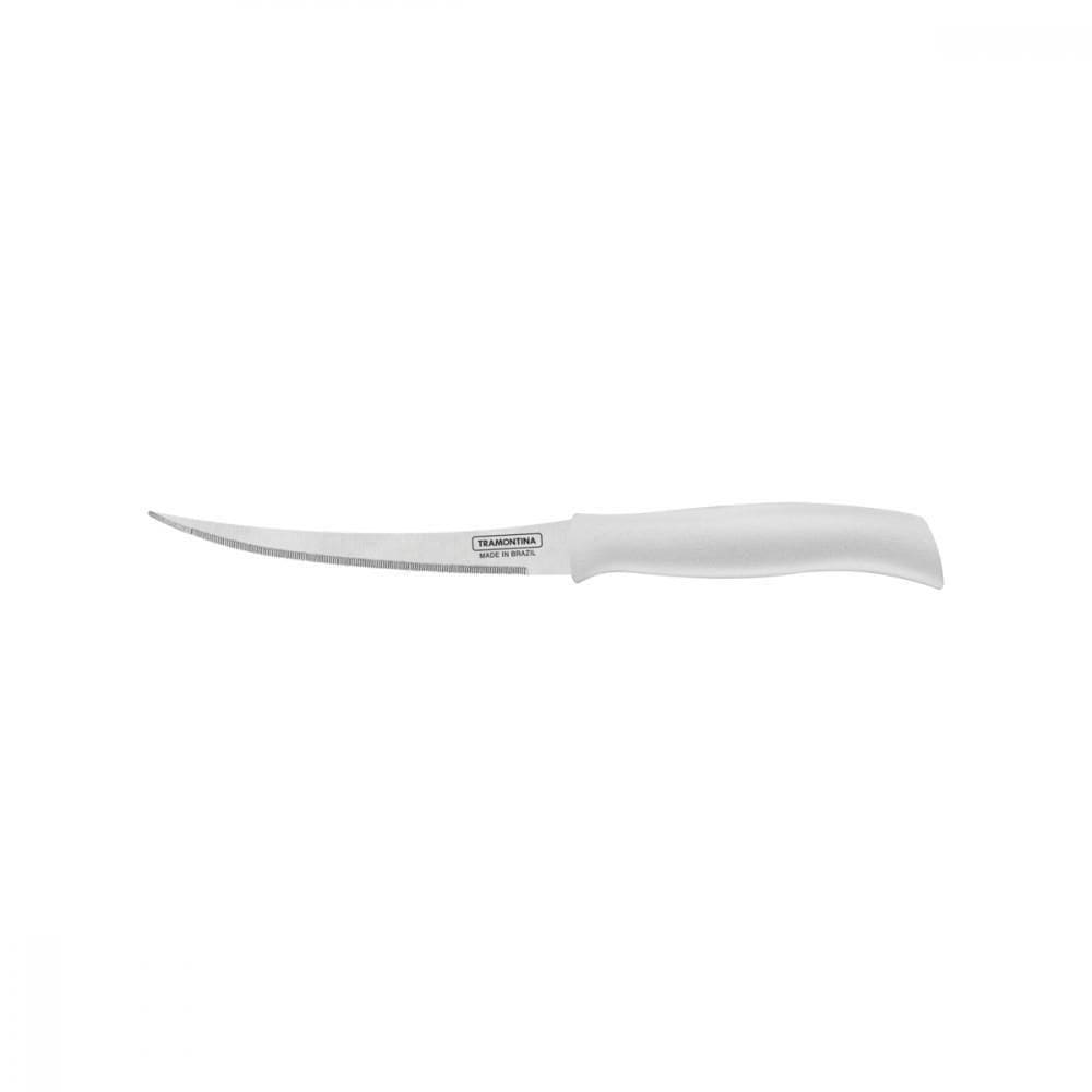 Faca Para Tomate Tramontina Profit Com Lamina Em Aço Inox E Cabo De Polipropileno Branco 5