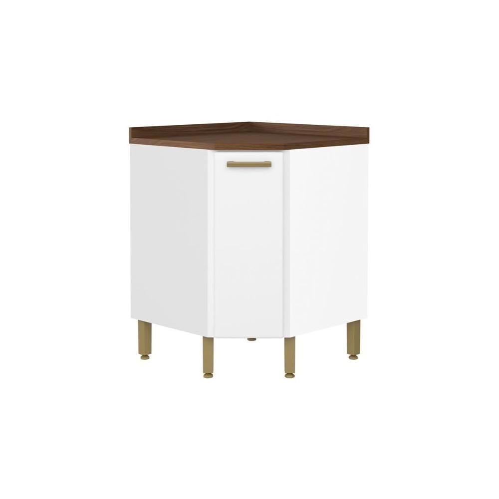 Balcão De Cozinha Bella Canto C- 1 Porta Branco - Bertolini