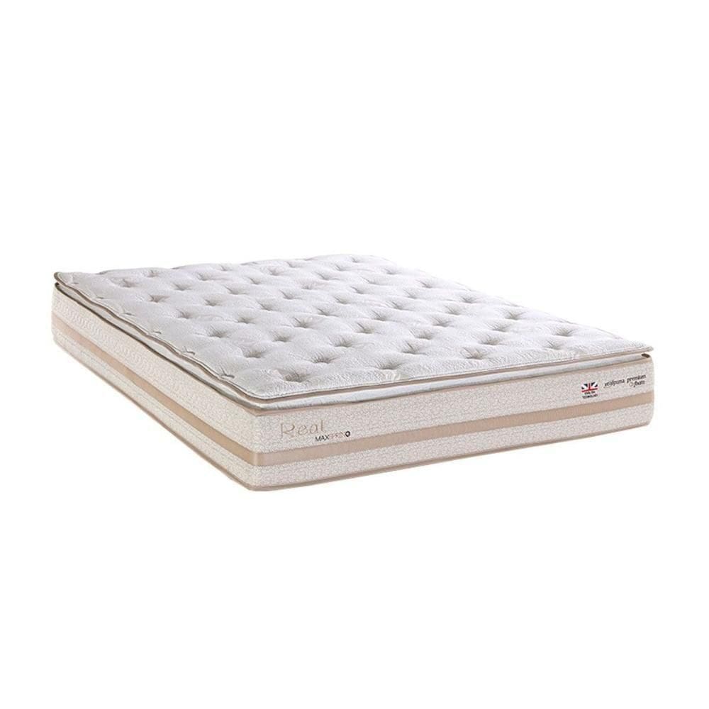 Colchão Casal Molas Maxspring Real Pillow Top (138x188x30) - Herval