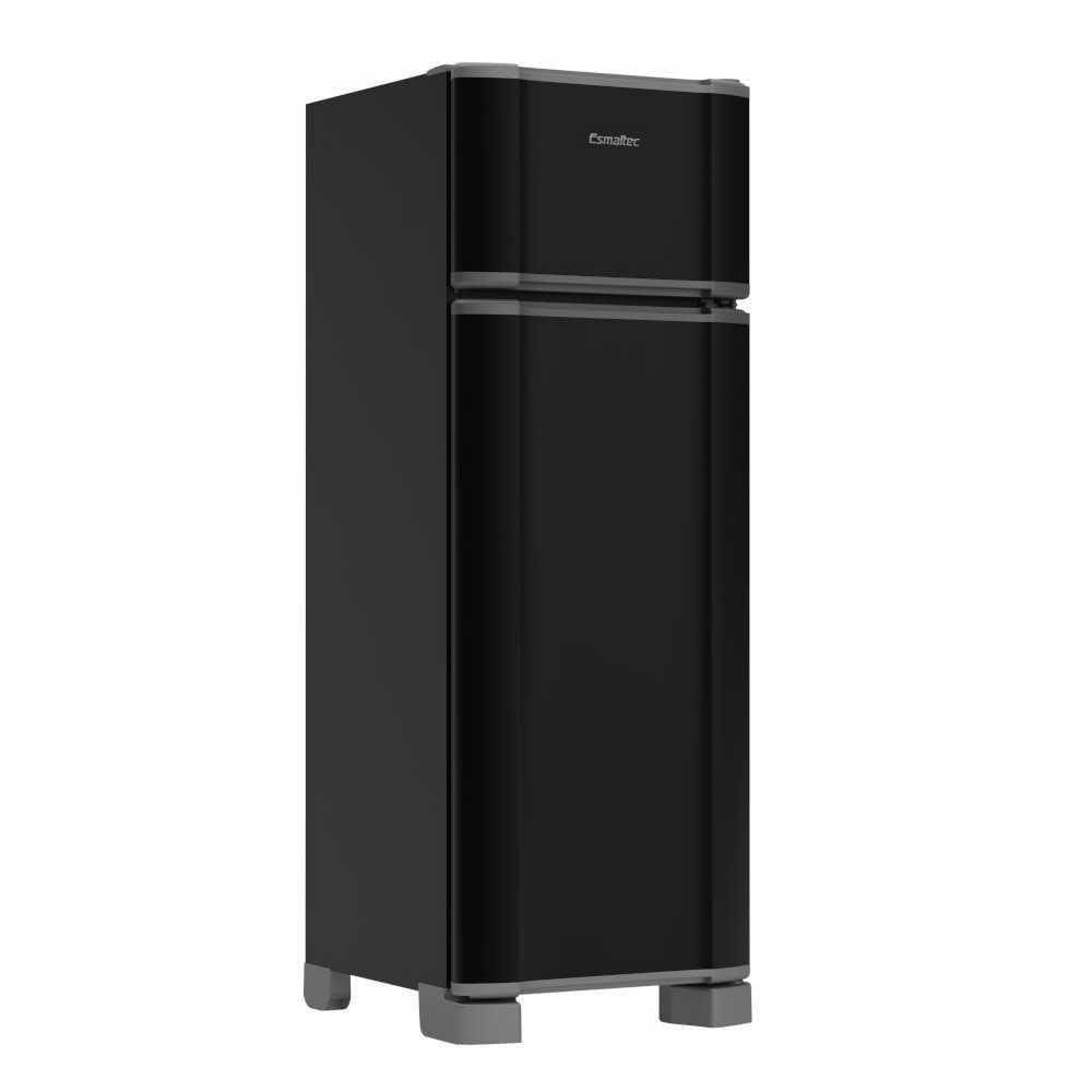 Geladeira Refrigerador 276 Litros Duplex Inverter Preto RCD34 Pro Esmaltec 220V