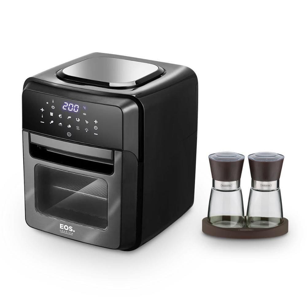 Fritadeira Sem óleo Air Fryer Toutch Eaf12t 220v Eos Com Moedor Sal E Pimenta Churrasco Tramontina 220v