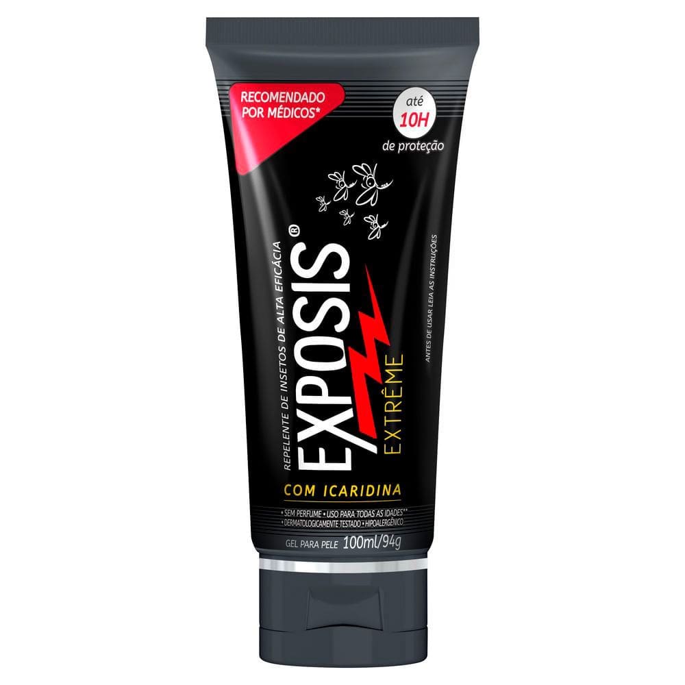 Repelente Exposis Extreme Gel com Icaridina 94g