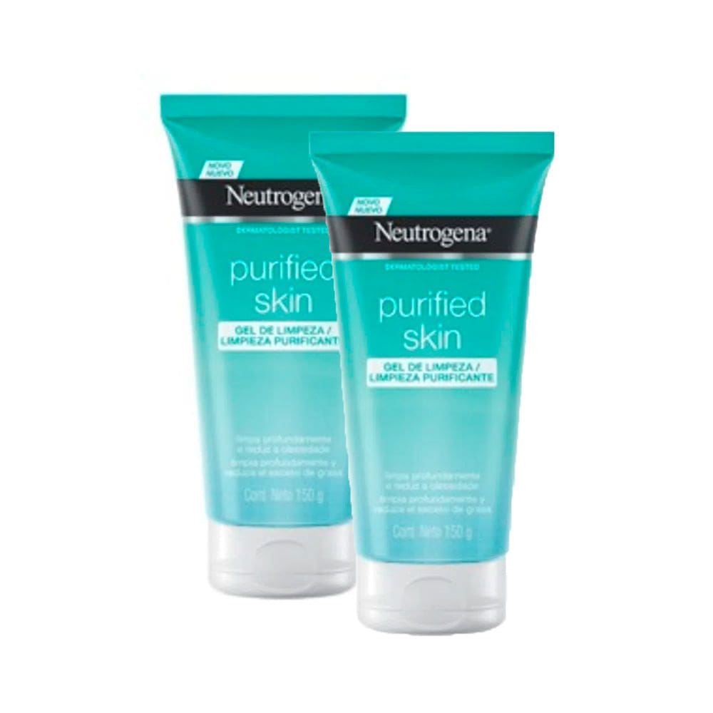 Kit 2 Gel de Limpeza Neutrogena Purified Skin 150g