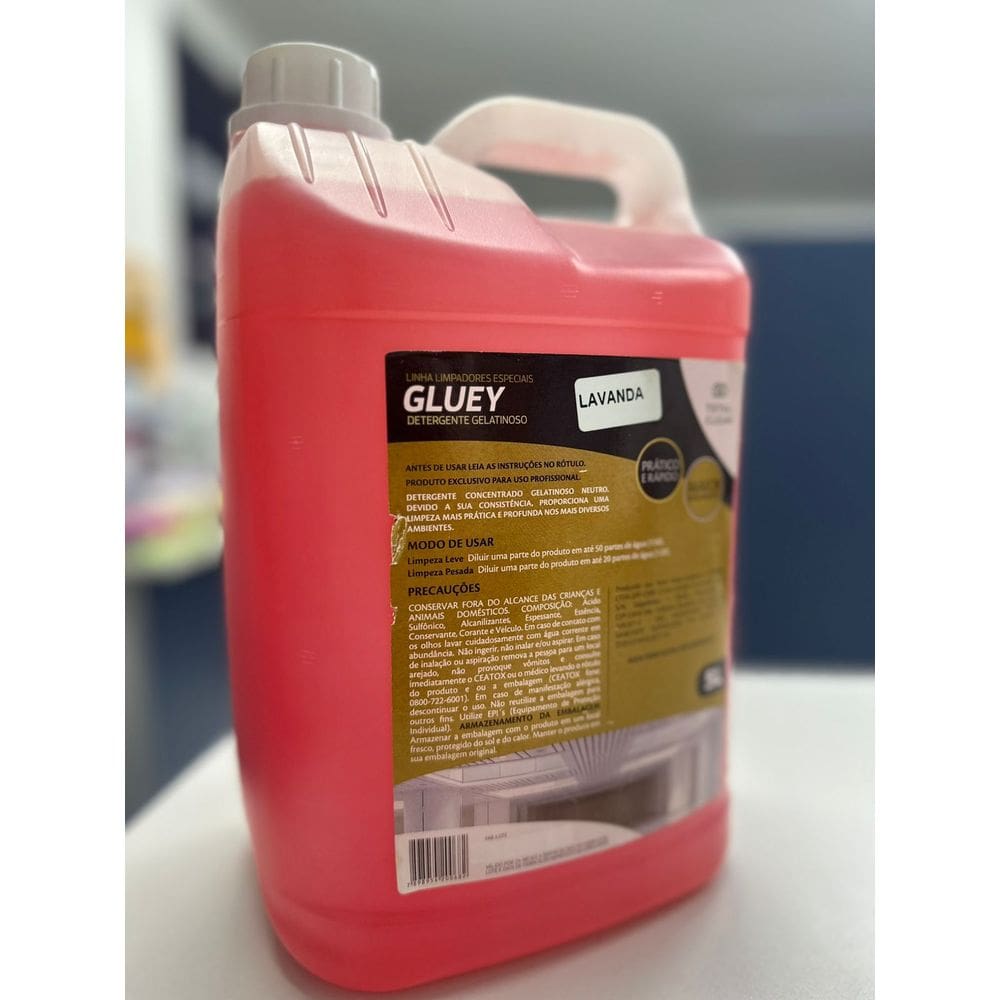 Limpador Em Gel Gluey Lavanda 5L