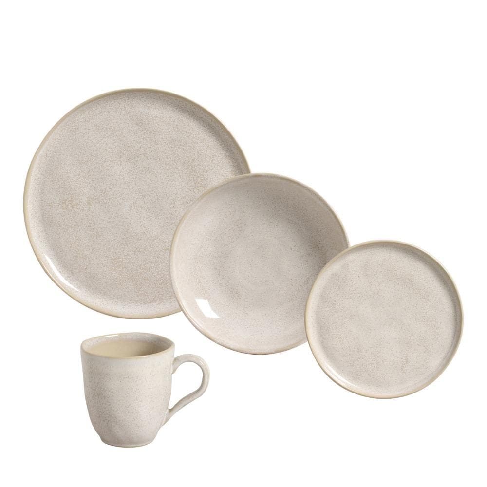 Aparelho de Jantar 16 Peças Bio Latte