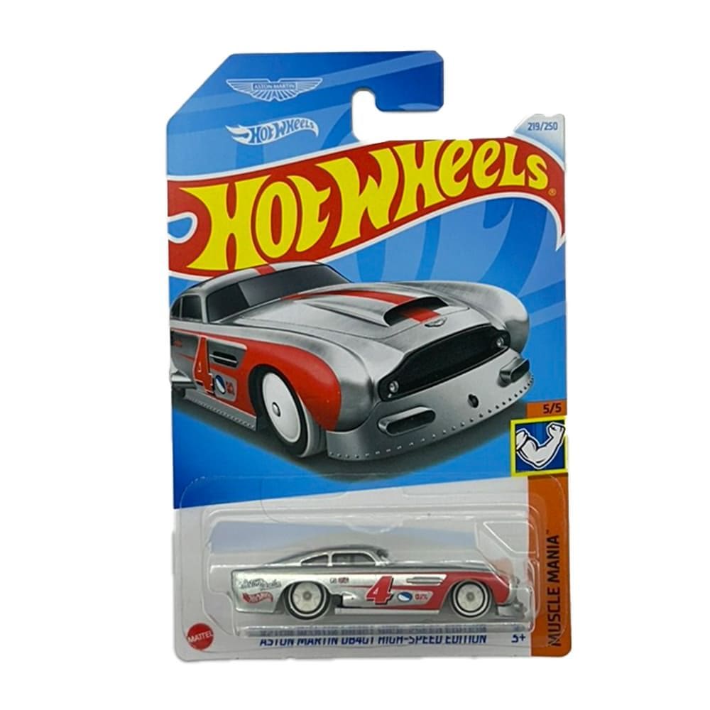 Miniatura Carro Aston Martin DB4GT Highspeed 1:64 Hot Wheels