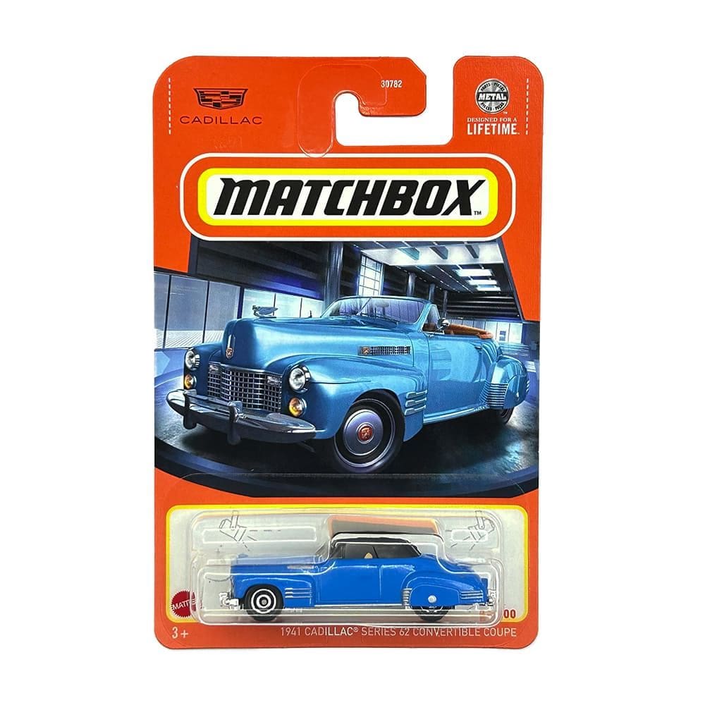 Miniatura Carro `41 Cadillac Convertible Coupe 1:64 Matchbox
