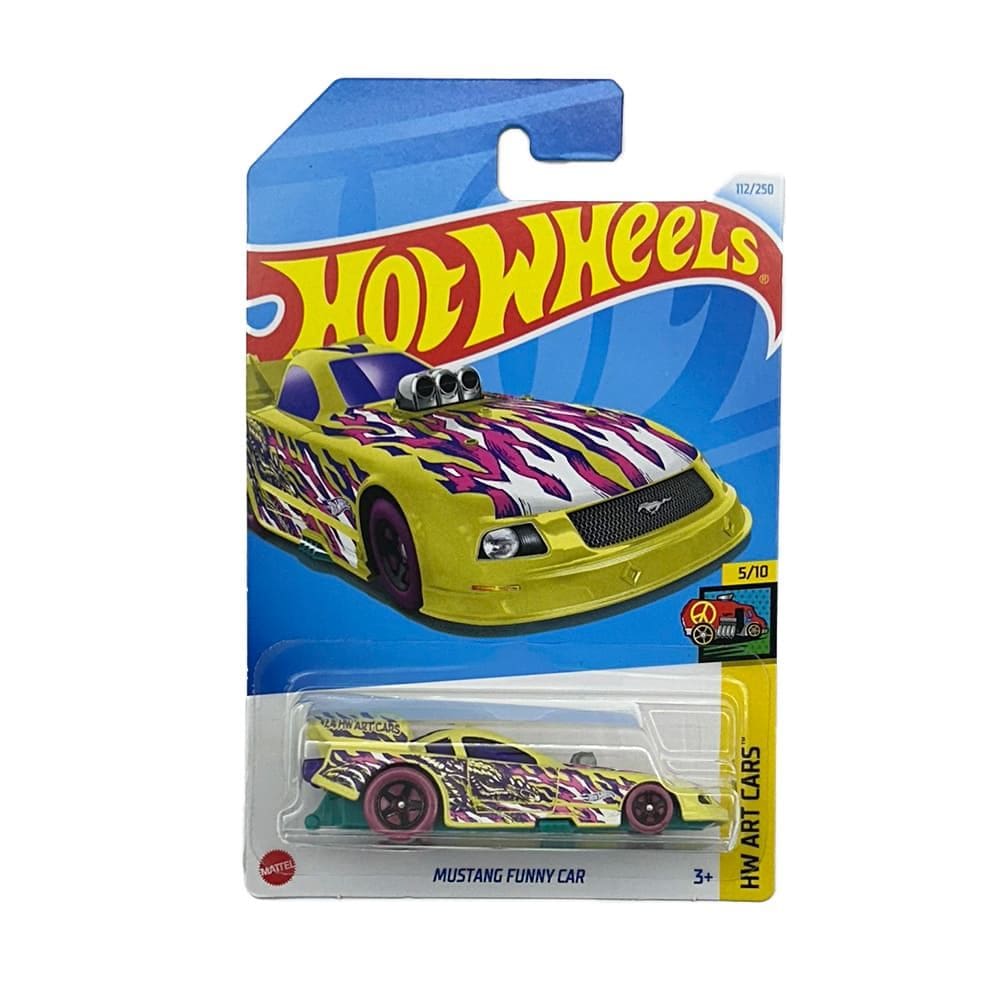 Miniatura Carro Mustang Funny Car 1:64 Hot Wheels