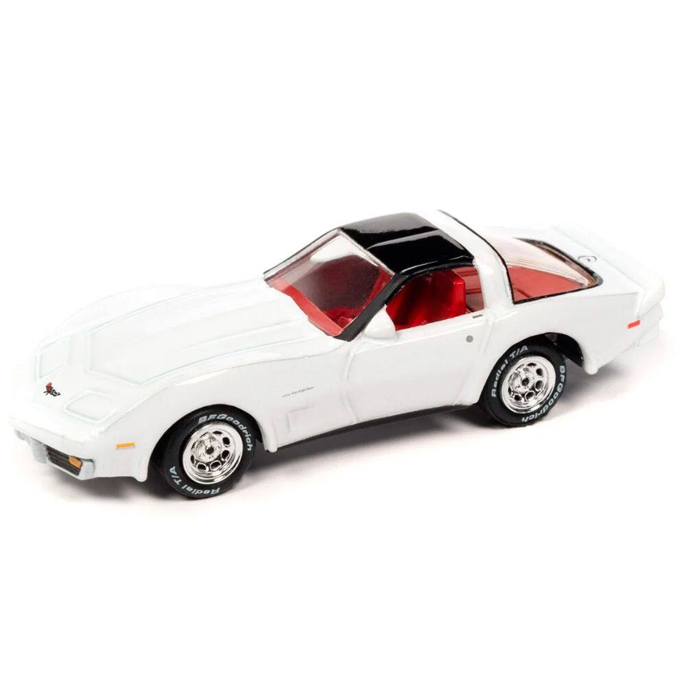 Miniatura Carro 1982 Chevy Corvette 1:64 Johnny Lightning